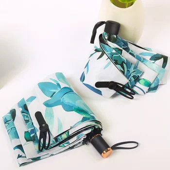 Sun Umbrella Three Fold Umbrella Printed Black Glue Sunscreen Umbrella Portable Pocket Umbrella
Sun Umbrella Three Fold Umbrella Printed Black Glue Sunscreen Umbrella Portable Pocket Umbrella