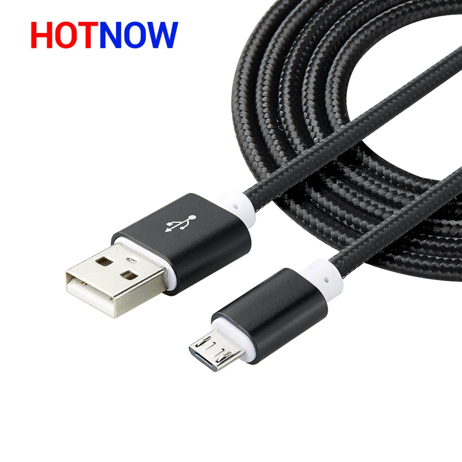 HOTNOW Micro USB Cable Nylon Fast Charge USB Data Cable for Samsung Xiaomi LG Tablet Android Mobile Phone USB Charging Cord
HOTNOW Micro USB Cable Nylon Fast Charge USB Data Cable for Samsung Xiaomi LG Tablet Android Mobile Phone USB Charging Cord