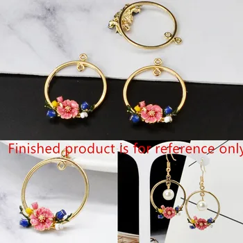 Summer style 20pcs/lot Enamel flowers decoration geometry rounds shape alloy floating locket charms diy jewelry earring pendants
Summer style 20pcs/lot Enamel flowers decoration geometry rounds shape alloy floating locket charms diy jewelry earring pendants