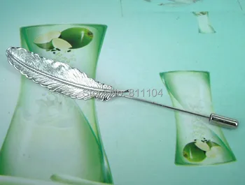 20 pieces/lot New Silver Plated Brass Blank Bases Feather Brooches Pins w/ Stopper Pins Diy Pin Crafts Settings
20 pieces/lot New Silver Plated Brass Blank Bases Feather Brooches Pins w/ Stopper Pins Diy Pin Crafts Settings