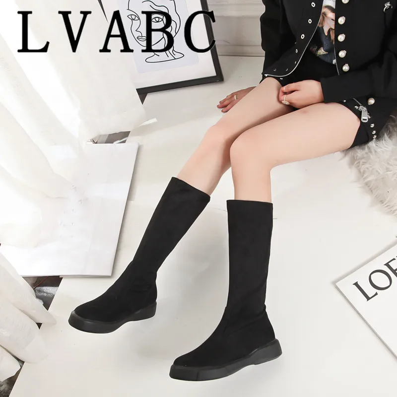 Big Size 43 Knee-High boots Women Winter Boots female Snow Boots Long Zipper boot faux suede Booties botas feminina
Big Size 43 Knee-High boots Women Winter Boots female Snow Boots Long Zipper boot faux suede Booties botas feminina