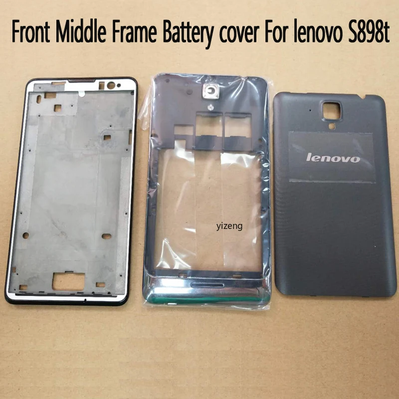 Housing For Lenovo S898t S898 S8 Front Frame Middle Frame Battery Door Back Cover With Power Volume Buttons +Camera Lens
Housing For Lenovo S898t S898 S8 Front Frame Middle Frame Battery Door Back Cover With Power Volume Buttons +Camera Lens