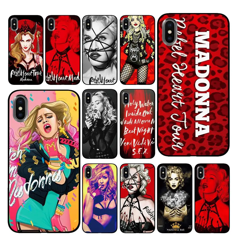 Madonna Black TPU Luxury Cases Cover For Apple iPhone 5 5S SE 6 6s 7 8 Plus X XS Max XR
Madonna Black TPU Luxury Cases Cover For Apple iPhone 5 5S SE 6 6s 7 8 Plus X XS Max XR