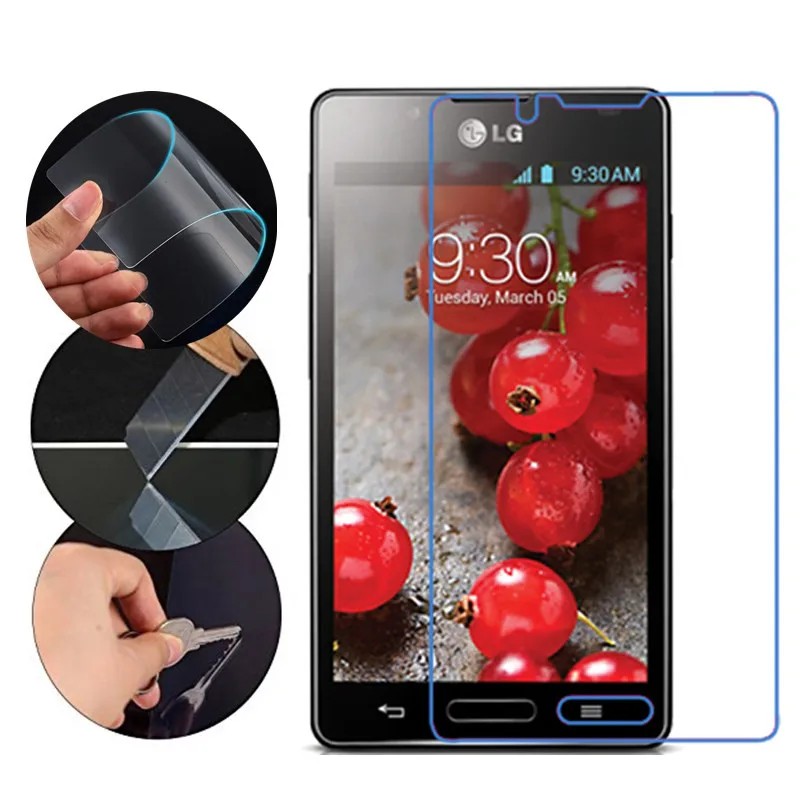 Tempered Film Guard Nano Screen Protector for LG Optimus L7 II P710 P713 P714 F6 D600 MS500 D500 D505 Fuel L34C Zone 3 Not Glass
Tempered Film Guard Nano Screen Protector for LG Optimus L7 II P710 P713 P714 F6 D600 MS500 D500 D505 Fuel L34C Zone 3 Not Glass
