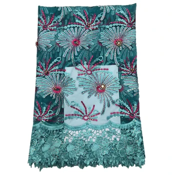 Latest Design Tulle Lace with Stones Aqua Cord Wedding Lace Beaded High Quality Embroidered Net Lace Fabric for Nigerian X1543
Latest Design Tulle Lace with Stones Aqua Cord Wedding Lace Beaded High Quality Embroidered Net Lace Fabric for Nigerian X1543