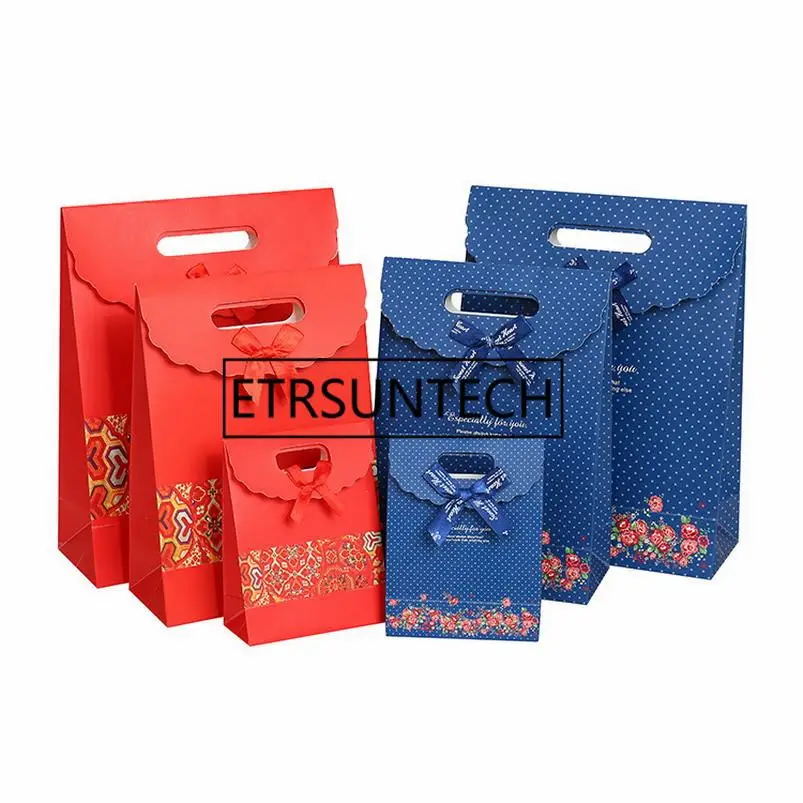 Red Blue paper bag with handle Sticky Flip Cover Kraft Paper Gift Bags Wedding party birthday baby shower Decoration S0153
Red Blue paper bag with handle Sticky Flip Cover Kraft Paper Gift Bags Wedding party birthday baby shower Decoration S0153