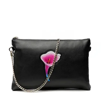 Genuine Leather Calla Lily Women High Capacity Banquet Handbag Clutch Purse Envelope Shoulder Bag Wristlet Wallet Card Holder
Genuine Leather Calla Lily Women High Capacity Banquet Handbag Clutch Purse Envelope Shoulder Bag Wristlet Wallet Card Holder
