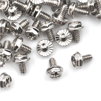 100pcs Toothed Hex 6/32 Computer PC Case Hard Drive Motherboard Mounting Screws For Motherboard PC Case CD-ROM Hard Disk 10X6mm
100pcs Toothed Hex 6/32 Computer PC Case Hard Drive Motherboard Mounting Screws For Motherboard PC Case CD-ROM Hard Disk 10X6mm