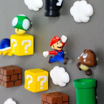 Cartoon Cute Super Mario Refrigerator Stick Magnetic Stick Stereo Mario Magnet Photo Refrigerator Fridge Stick Magnetic Buttons
Cartoon Cute Super Mario Refrigerator Stick Magnetic Stick Stereo Mario Magnet Photo Refrigerator Fridge Stick Magnetic Buttons