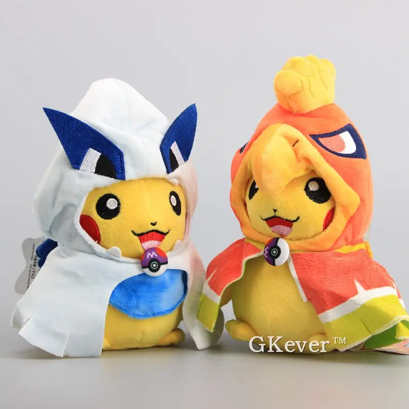 High Quality 2 Styles Pikachu Cosplay Ho-Oh & Lugia Soft Dolls Cute Ho-Oh Pikachu Plush Toy with Red Mouth 8" 20 CM
High Quality 2 Styles Pikachu Cosplay Ho-Oh & Lugia Soft Dolls Cute Ho-Oh Pikachu Plush Toy with Red Mouth 8" 20 CM