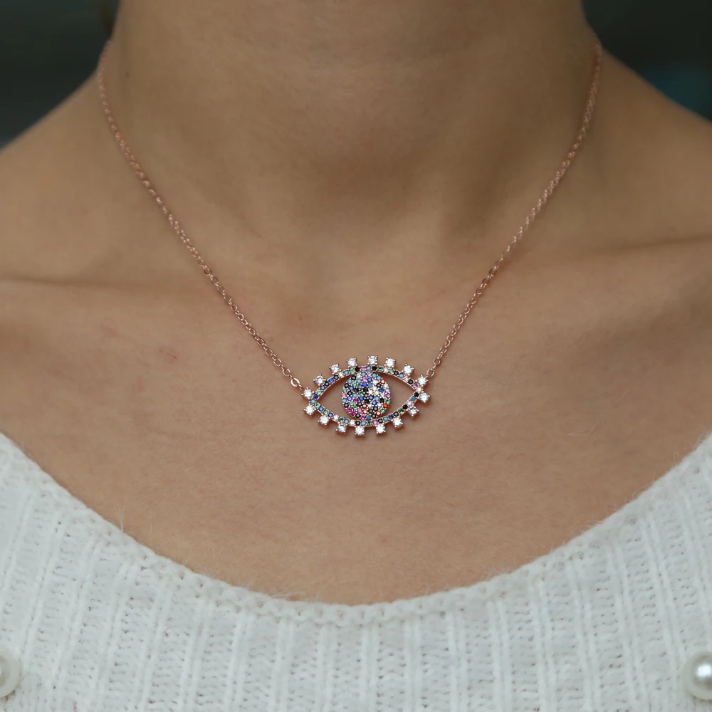 2019 new arrived evil eye pendant micro pave cz turquoises stone Gold filled high quality turkish women necklaces
2019 new arrived evil eye pendant micro pave cz turquoises stone Gold filled high quality turkish women necklaces