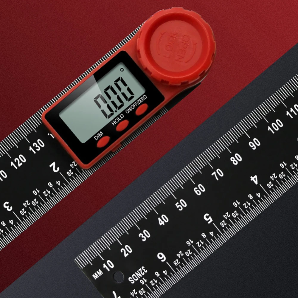 200mm Digital Angle Ruler Scale Electronic Goniometer Protractor Inclinometer Electron Goniometer Protractor Angle Detector
200mm Digital Angle Ruler Scale Electronic Goniometer Protractor Inclinometer Electron Goniometer Protractor Angle Detector