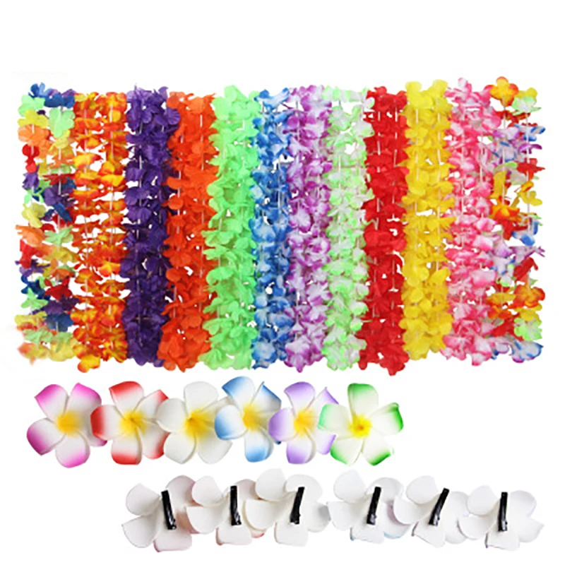 Artificial Garland Necklace Hawaiian Flower Garland Foam Leis Plumeria Party Supplies Beach Fun Wreath
Artificial Garland Necklace Hawaiian Flower Garland Foam Leis Plumeria Party Supplies Beach Fun Wreath
