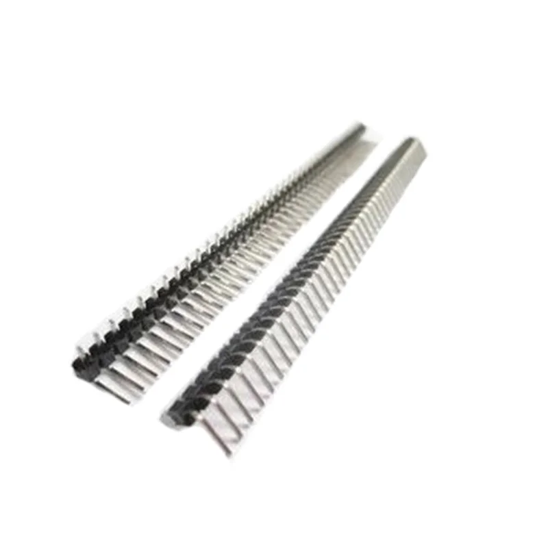 50pcs/lot Right Angle Pin Connector Header 2.54mm Single Row Male 2.54 Breakable 40 1*40Pin | Электронные компоненты и