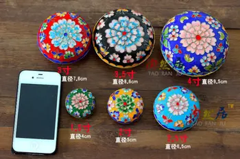 New Chinese 2inch 5cm 10pcs Tradition Handmade Cloisonne Floral Powder Case Box Cute Jewelry Box
New Chinese 2inch 5cm 10pcs Tradition Handmade Cloisonne Floral Powder Case Box Cute Jewelry Box