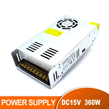Variable DC15V 24A 360W Switching Switch Power Supply Driver Transformer 110V 220V AC TO DC 15V SMPS for LED Light CNC Stepper
Variable DC15V 24A 360W Switching Switch Power Supply Driver Transformer 110V 220V AC TO DC 15V SMPS for LED Light CNC Stepper