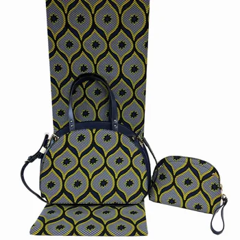 High class party set African cotton veritable Holland wax fabric(6yards/lot) matching handbag and purse set FB11
High class party set African cotton veritable Holland wax fabric(6yards/lot) matching handbag and purse set FB11