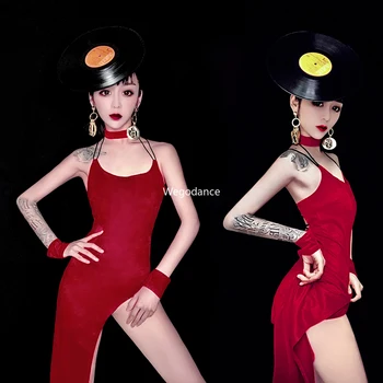 New Woman Bar ds costume nightclub dj female singer wear retro sexy gogo collar dance Dress For woman
New Woman Bar ds costume nightclub dj female singer wear retro sexy gogo collar dance Dress For woman