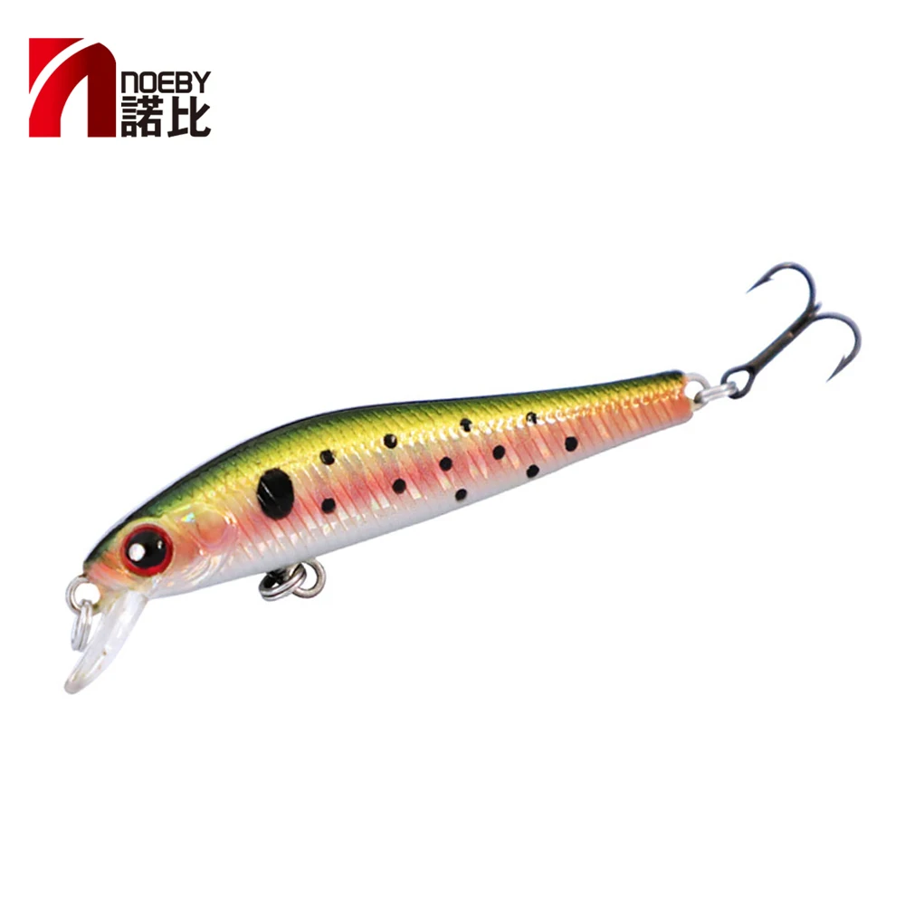 NOEBY NBL9263 minnow fishing bait wobblers isca artificial 50mm sinking 70mm suspending for freshwater bass pike
NOEBY NBL9263 minnow fishing bait wobblers isca artificial 50mm sinking 70mm suspending for freshwater bass pike