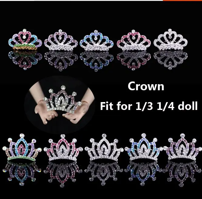 1 pc Rhinestone Heart Crown Head Wear Doll Accessories DIY Cosplay For Baby Toy 1/4 1/3 Xinyi Night Lolita BJD Blythe Doll Gift
1 pc Rhinestone Heart Crown Head Wear Doll Accessories DIY Cosplay For Baby Toy 1/4 1/3 Xinyi Night Lolita BJD Blythe Doll Gift