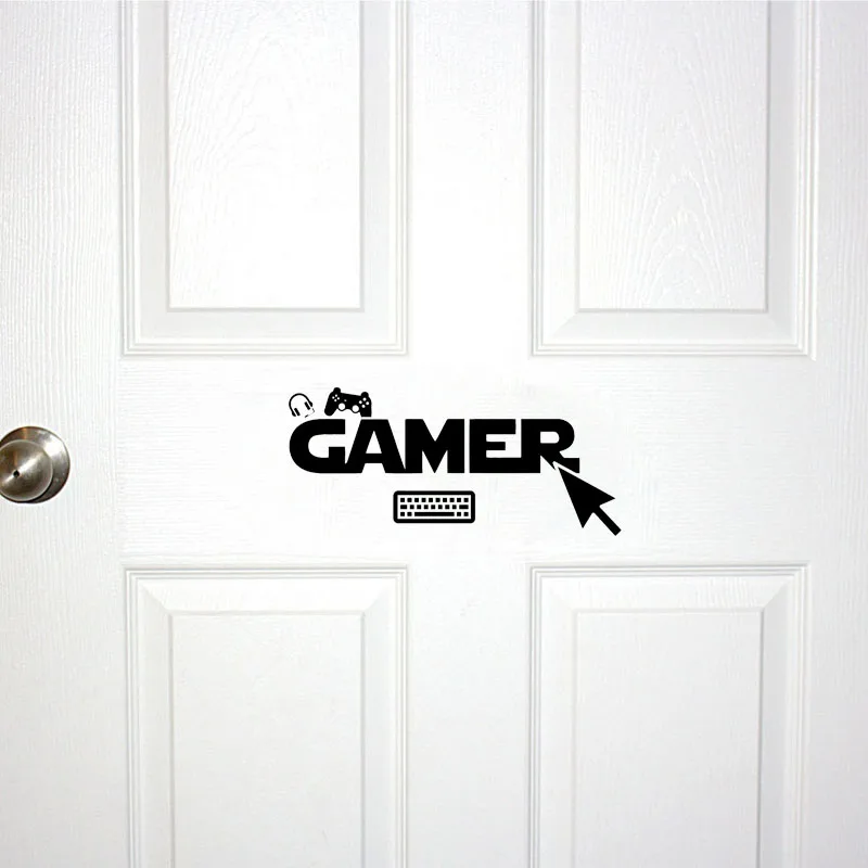 YOJA 25*11.2CM GAMER Gamepad PC Mouse Wall Sticker Room Door Decals Home Decor D1-0118
YOJA 25*11.2CM GAMER Gamepad PC Mouse Wall Sticker Room Door Decals Home Decor D1-0118