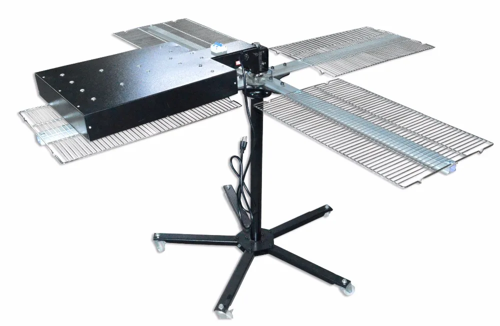 Four platform floor type rotary dryer,Flash Dryer Silkscreen Adjustable Height New Design for silk screen printing machine
Four platform floor type rotary dryer,Flash Dryer Silkscreen Adjustable Height New Design for silk screen printing machine