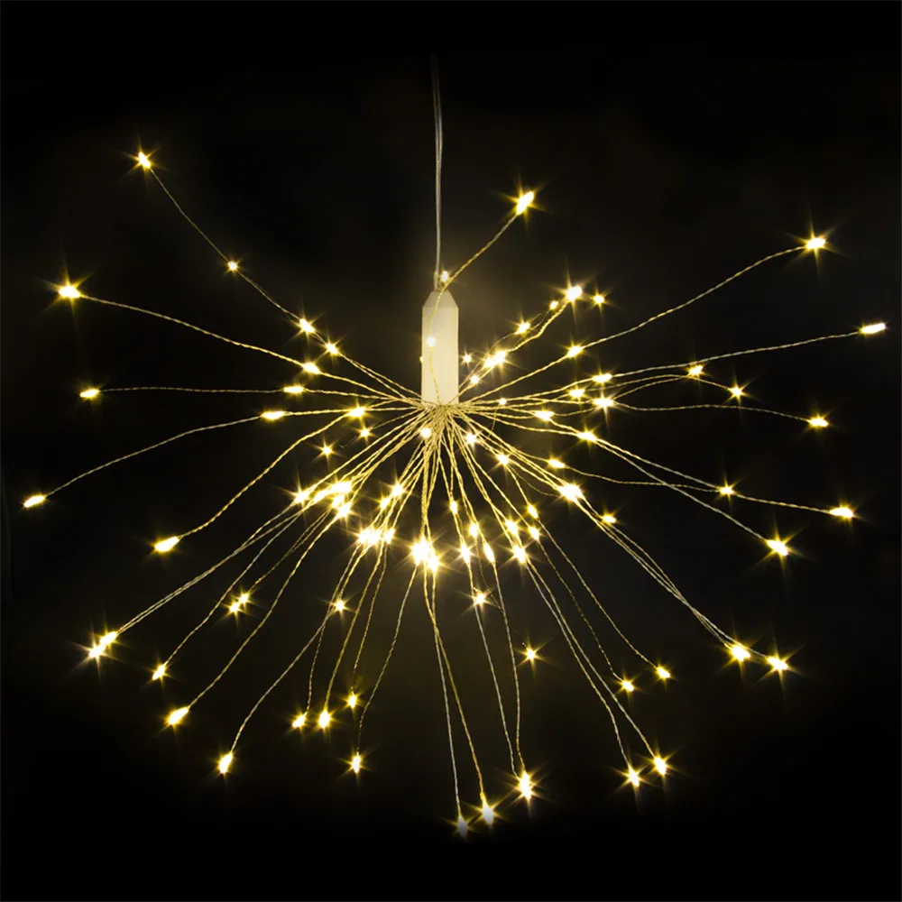 Led Starburst String Light DIY Copper Fairy String Mode Firework Christmas Explosion Wedding lighting
Led Starburst String Light DIY Copper Fairy String Mode Firework Christmas Explosion Wedding lighting