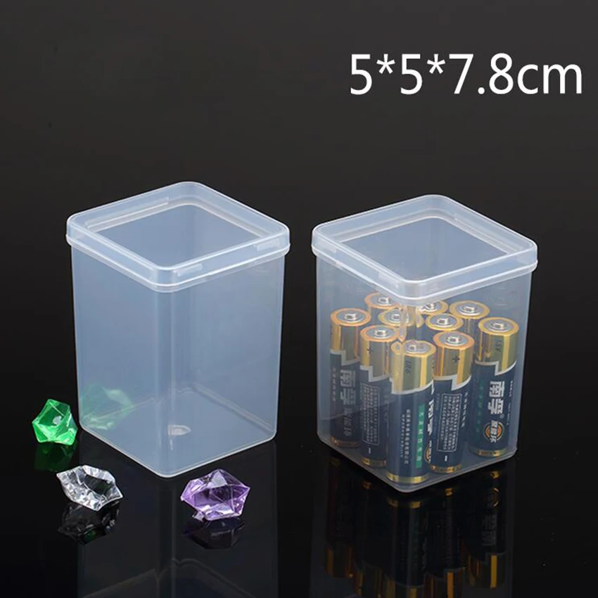 1pc Small deepen Square Clear Plastic Jewelry Storage Boxes Beads Crafts Case Containers 5.2*5.2*8.1mm
1pc Small deepen Square Clear Plastic Jewelry Storage Boxes Beads Crafts Case Containers 5.2*5.2*8.1mm