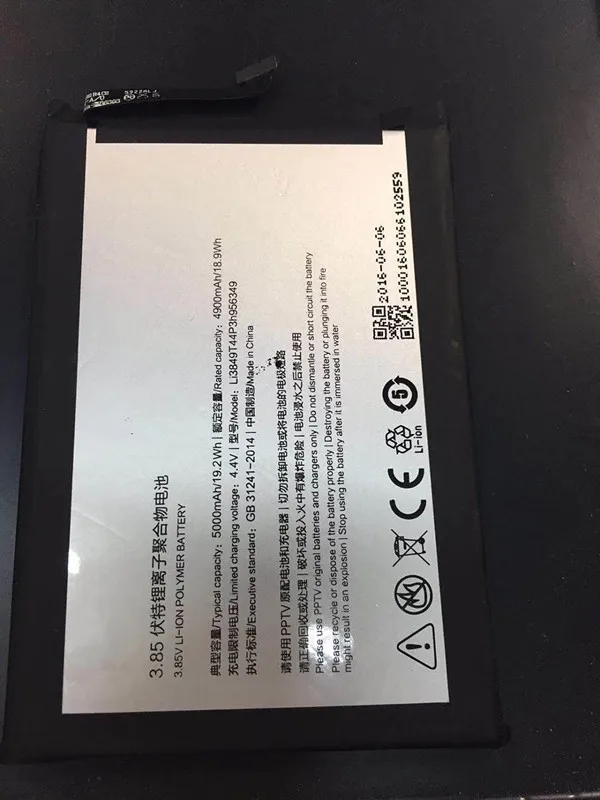 FOR ZTE nubia N1 NX541J Li3849T44P6h956349 battery Rechargeable Li-ion Built-in lithium polymer battery
FOR ZTE nubia N1 NX541J Li3849T44P6h956349 battery Rechargeable Li-ion Built-in lithium polymer battery