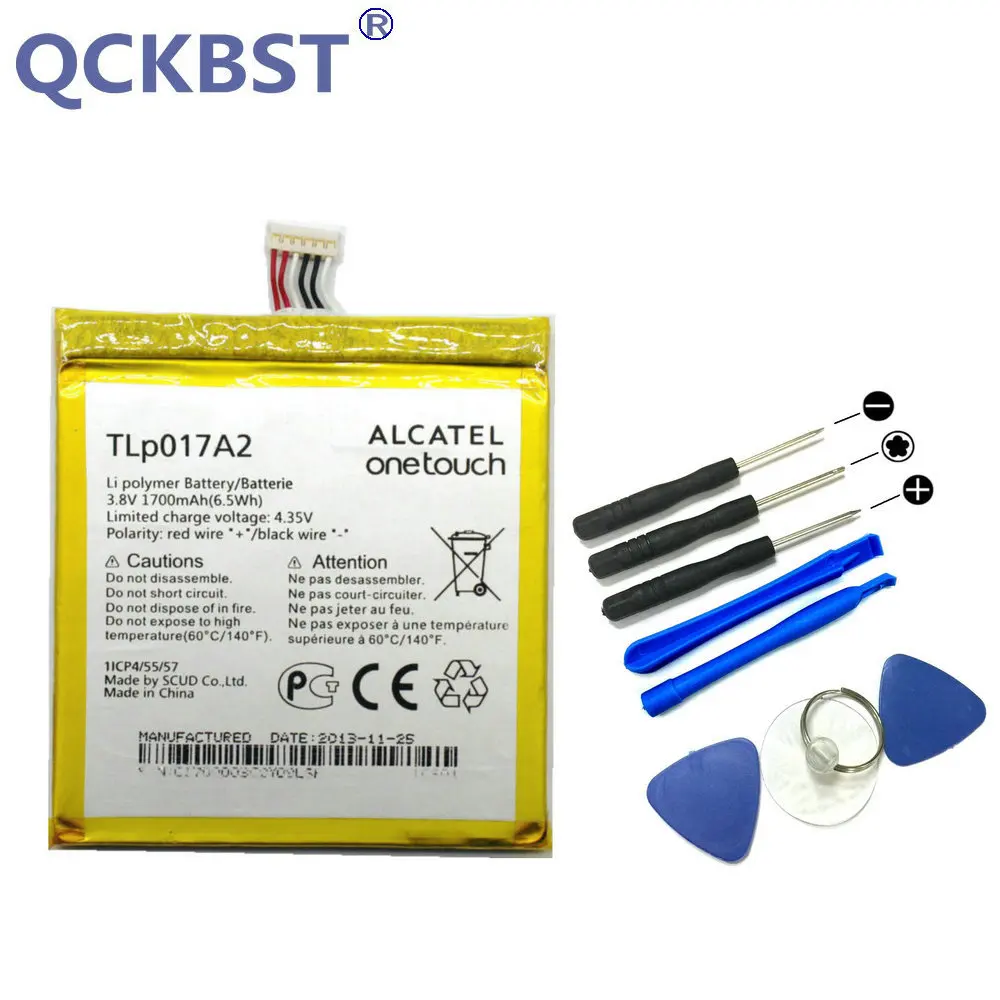 New TLP017A1 TLP017A2 1700mAh Battery For Alcatel one touch idol mini OT6012 6012A 6012W 6012E 6012D S530T + Tracking Code
New TLP017A1 TLP017A2 1700mAh Battery For Alcatel one touch idol mini OT6012 6012A 6012W 6012E 6012D S530T + Tracking Code