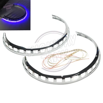 Chrome Motorcycle Brake Rotor Covers LED Fire Ring Blue Red case for Honda Goldwing GL1800 2001-2014
Chrome Motorcycle Brake Rotor Covers LED Fire Ring Blue Red case for Honda Goldwing GL1800 2001-2014