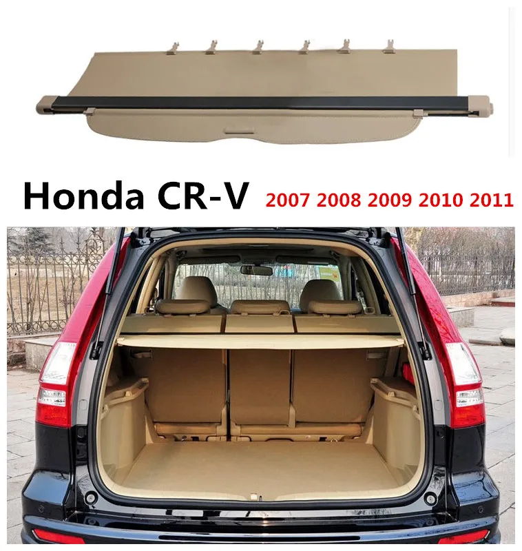 For Honda CR-V 2007 2008 2009 2010 2011 Rear Trunk Cargo Cover Security Shield Screen shade High Qualit Car Accessories | Автомобили и