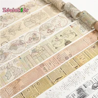 Vintage Nautical Map English letters Washi Tape DIY Decorative Scrapbook Masking Tape Office Adhesive Tape Stationery image