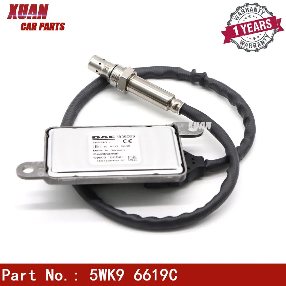 HIGH QUALITY Nitrogen NOX Sensor Lambda Oxide O2 Sensor Nitrogen Oxygen Sensor 1836059 5WK96619C 5WK9 6619C For DAF Truck
HIGH QUALITY Nitrogen NOX Sensor Lambda Oxide O2 Sensor Nitrogen Oxygen Sensor 1836059 5WK96619C 5WK9 6619C For DAF Truck