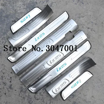 High quality stainless steel inside external Scuff Plate/Door Sill Protector Sticker Car Styling For 2015 Hyundai IX25
High quality stainless steel inside external Scuff Plate/Door Sill Protector Sticker Car Styling For 2015 Hyundai IX25