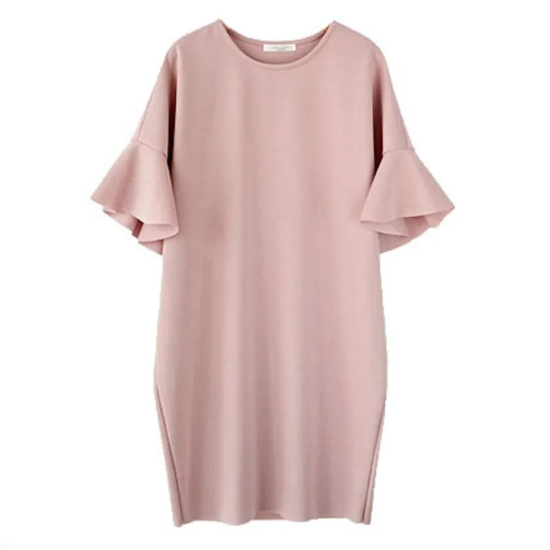 LANMREM 2019 Summer Fashion Black Round Collar Butterfly Sleeve Casual Solid Color Woman Dress Loose Big Size Clothes SA896
LANMREM 2019 Summer Fashion Black Round Collar Butterfly Sleeve Casual Solid Color Woman Dress Loose Big Size Clothes SA896