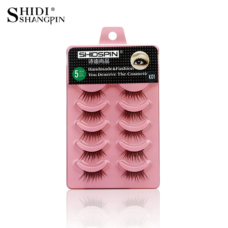 Ali Sexy 100% Handmade Eyelashes Strips Thick 5 Pairs of Natural Black False Eyelash High Quality Eyelash Extensions K01 Style
Ali Sexy 100% Handmade Eyelashes Strips Thick 5 Pairs of Natural Black False Eyelash High Quality Eyelash Extensions K01 Style
