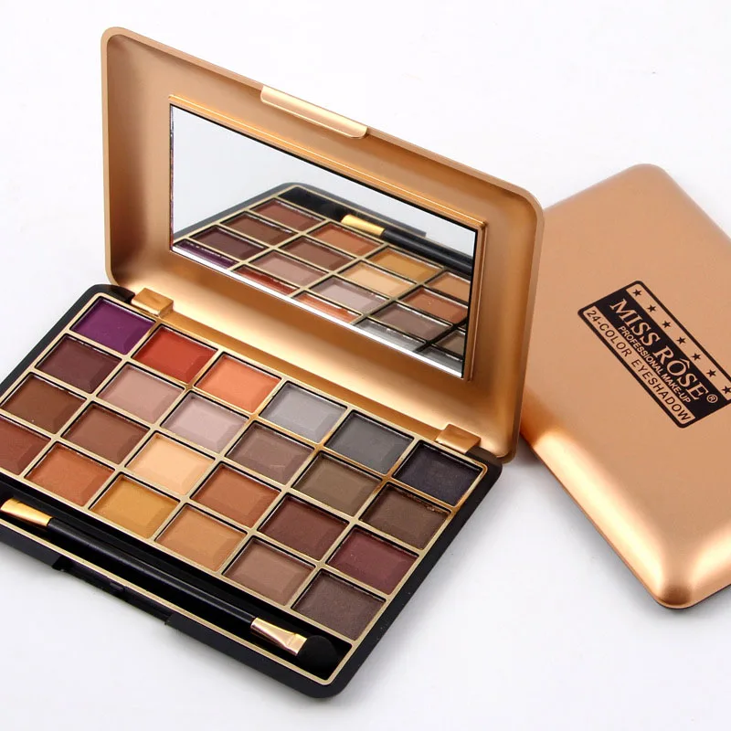 24 Colors Miss Rose Shining Matte Eyeshadow Palette Makeup Eye Shadow Cosmetic Beauty Tool Promotion
24 Colors Miss Rose Shining Matte Eyeshadow Palette Makeup Eye Shadow Cosmetic Beauty Tool Promotion