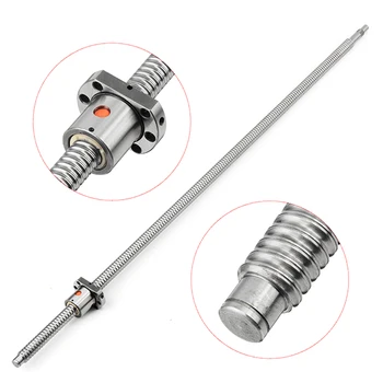 SFU2005 1000mm Ball Screw End Machined Ball Screw with Single Ball Nut for CNC