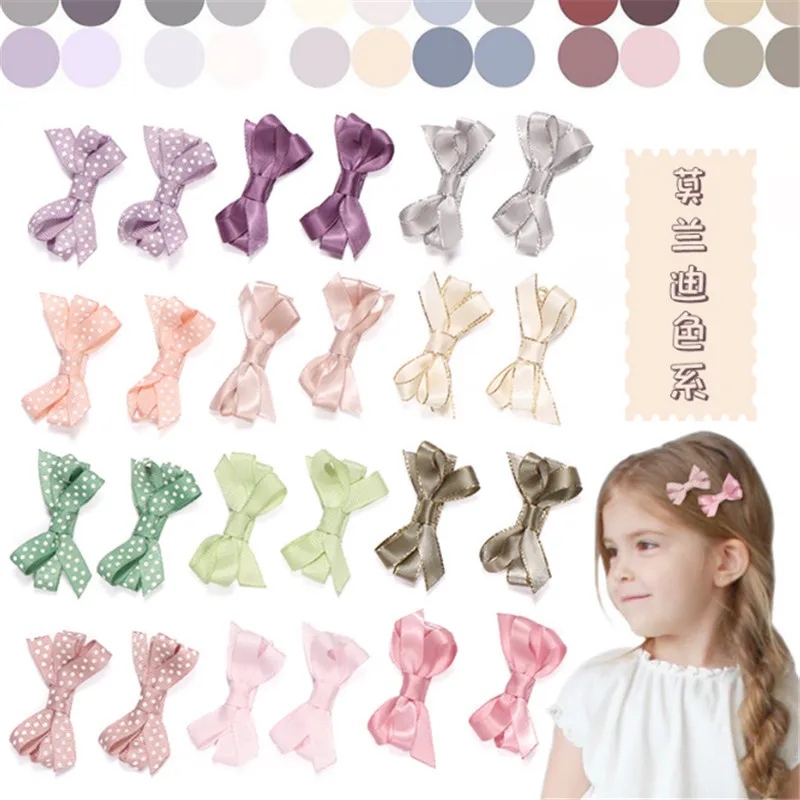 24pcs/lot Cute Polka Dot Kids Bow Hair Clip Newborn Ribbon Bowknot Hairpin Hair Accessories Sweet Princess Headdress
24pcs/lot Cute Polka Dot Kids Bow Hair Clip Newborn Ribbon Bowknot Hairpin Hair Accessories Sweet Princess Headdress
