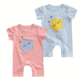 Star Pattern Baby Short Sleeve Romper Summer Style Cotton Children's Clothing Newborn Infant Boys Girls Jumpsuits Toddler Infant
Star Pattern Baby Short Sleeve Romper Summer Style Cotton Children's Clothing Newborn Infant Boys Girls Jumpsuits Toddler Infant