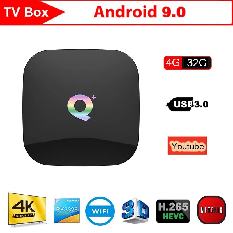 Original Android 9.0 TV BOX H6 6K 4G DDR3 32G EMMC ROM Set Top Box 4K Ultra HD H.265 Wifi Video Smart TV Media Player Play Store
Original Android 9.0 TV BOX H6 6K 4G DDR3 32G EMMC ROM Set Top Box 4K Ultra HD H.265 Wifi Video Smart TV Media Player Play Store