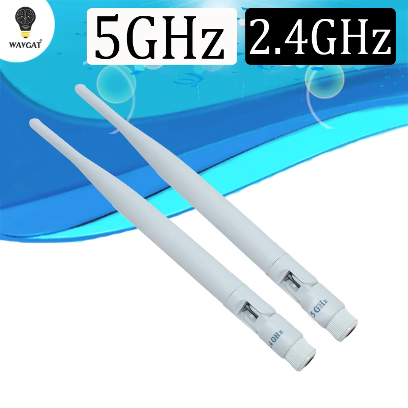 2.4GHz 5GHz 5.8Ghz Antenna 8dBi RP-SMA Connector Dual Band wifi Antena aerial SMA female wireless router 2.4 ghz antena 5.8 ghz
2.4GHz 5GHz 5.8Ghz Antenna 8dBi RP-SMA Connector Dual Band wifi Antena aerial SMA female wireless router 2.4 ghz antena 5.8 ghz