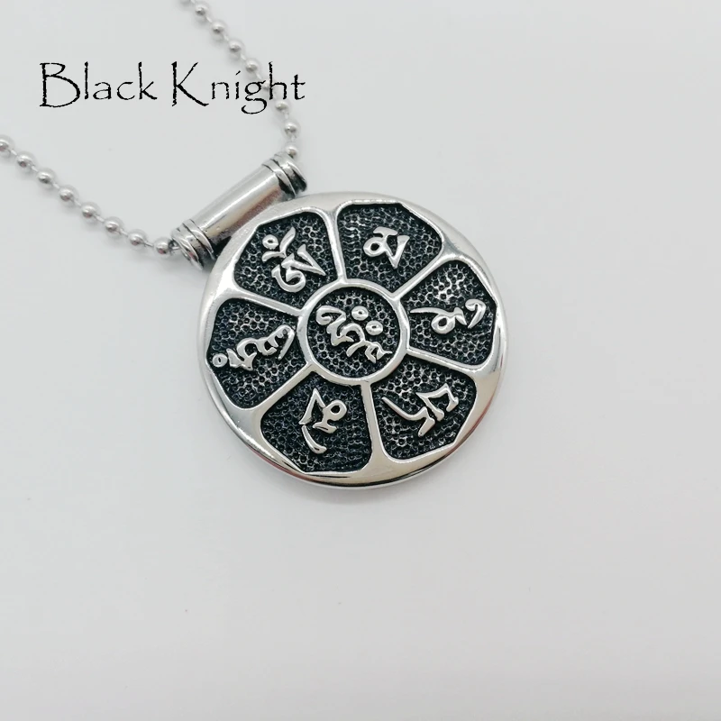 2019 S/S New arrival Buddhism The six syllable Mantra pendant necklace silver color stainless steel Buddha necklace BLKN0593
2019 S/S New arrival Buddhism The six syllable Mantra pendant necklace silver color stainless steel Buddha necklace BLKN0593
