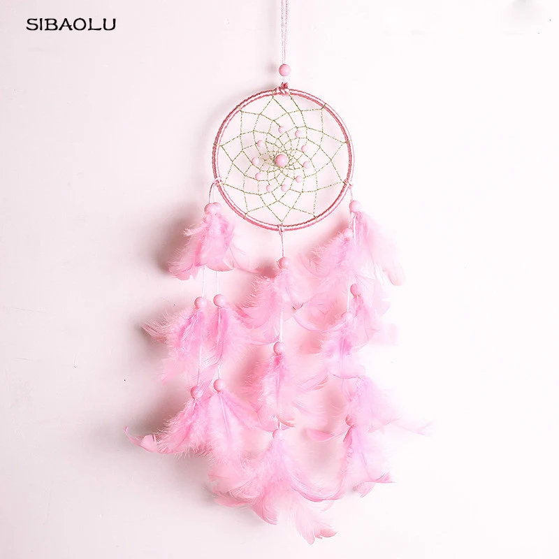 Dream catcher pink home decor Dreamcatchers wall hanging pink Feather Dreamcatcher children Gift
Dream catcher pink home decor Dreamcatchers wall hanging pink Feather Dreamcatcher children Gift