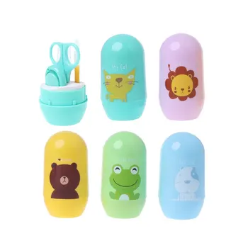 Brand 4pcs/set Baby Nail Clipper Trimmer Scissors Portable Cute Cartoon Storage Trimmer Children Finger Health Care Baby Product 
Brand 4pcs/set Baby Nail Clipper Trimmer Scissors Portable Cute Cartoon Storage Trimmer Children Finger Health Care Baby Product