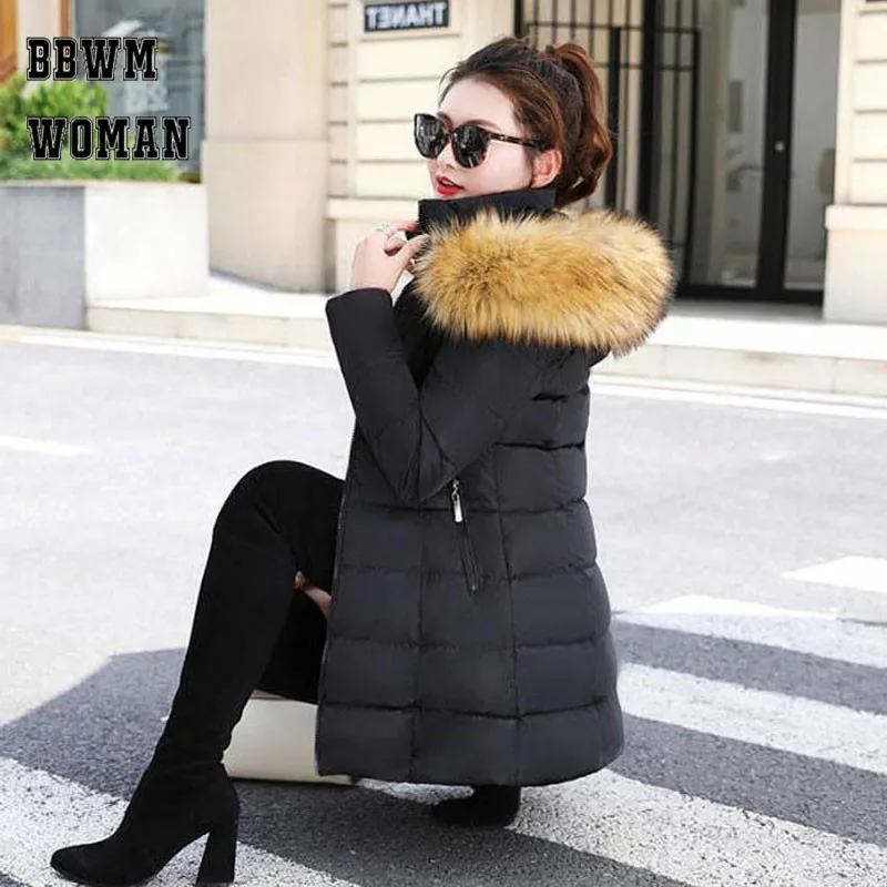 2018 New Women Long Thick Padded Coat Korean Slim Large Fur Collar Down Jacket Cotton Parkas ZO1764
2018 New Women Long Thick Padded Coat Korean Slim Large Fur Collar Down Jacket Cotton Parkas ZO1764