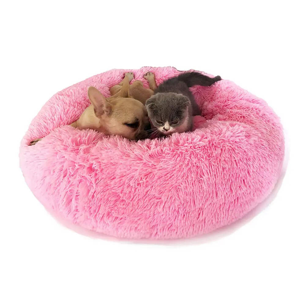 Removable washable Kennel Pet Nest Shaggy Round Warm Plush Soft Indoor Cat Dog Beds Puppy Cushion Portable Mat Cat Supplies
Removable washable Kennel Pet Nest Shaggy Round Warm Plush Soft Indoor Cat Dog Beds Puppy Cushion Portable Mat Cat Supplies