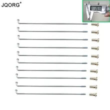 JQORG 12G Spokes Galvanization Surface Diameter 2.6 mm Electric Bike Spokes Sliver Color J-bend Equal Diameter E-bike Spokes
JQORG 12G Spokes Galvanization Surface Diameter 2.6 mm Electric Bike Spokes Sliver Color J-bend Equal Diameter E-bike Spokes