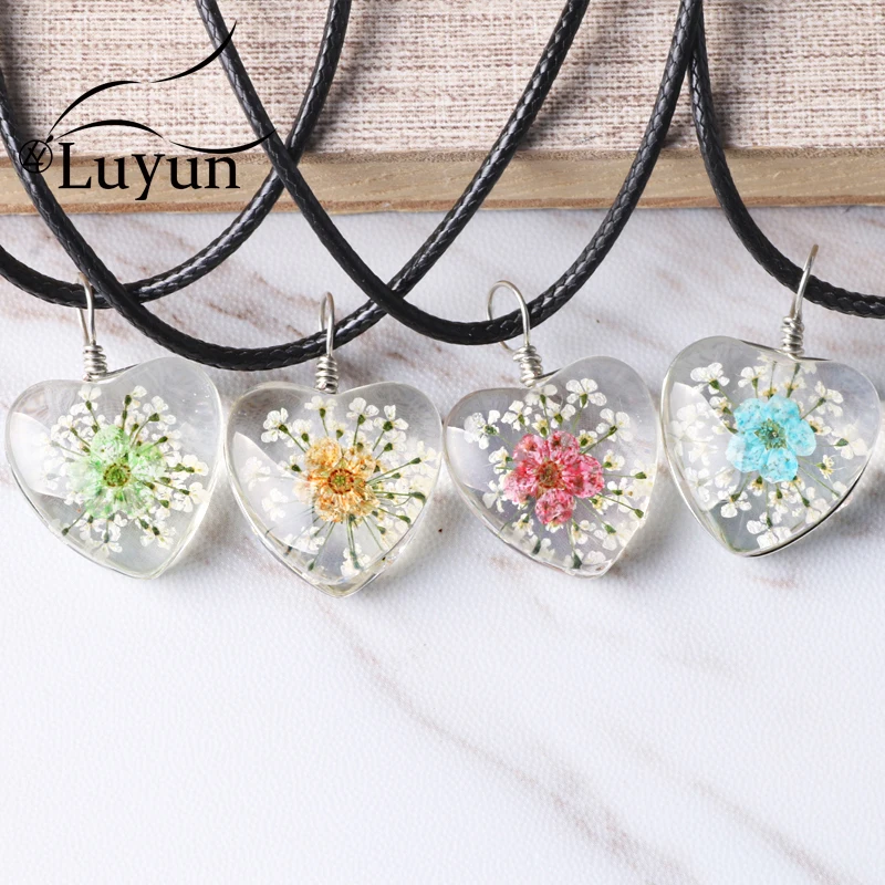 Luyun Women’s Jewelry Daffodil Dried Flower Necklace Heart Suspension Jewelry Wholesale Free Shipping
Luyun Women’s Jewelry Daffodil Dried Flower Necklace Heart Suspension Jewelry Wholesale Free Shipping